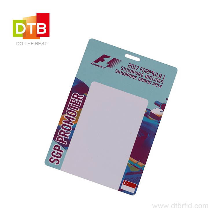 High Quality Factory Price Printable PVC RFID ID Badges Cards For Sale