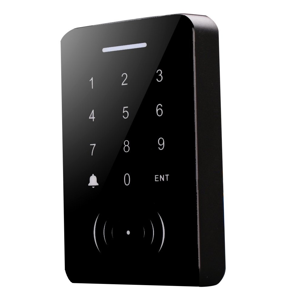 Cheap Contactless RFID Card EM+MF Dual Frequency Access Controller Standalone RFID Reader ID+IC Access Controller Keypad