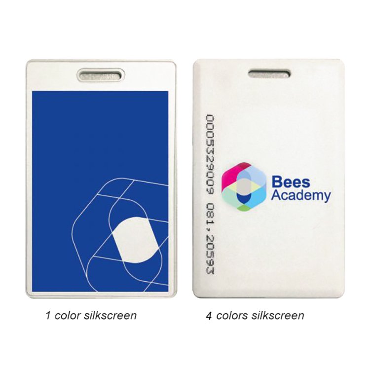 Thick ID 125khz Clamshell Card TK4100 T5577 RFID Card For Access Control