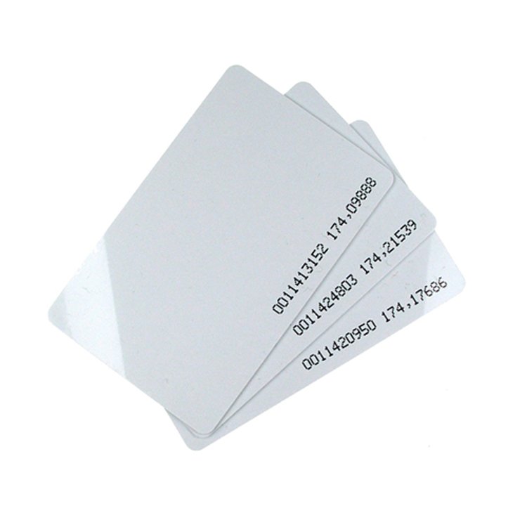 125Khz Rfid Blank Card Access Control Proximity Rfid Temic T5557 Card