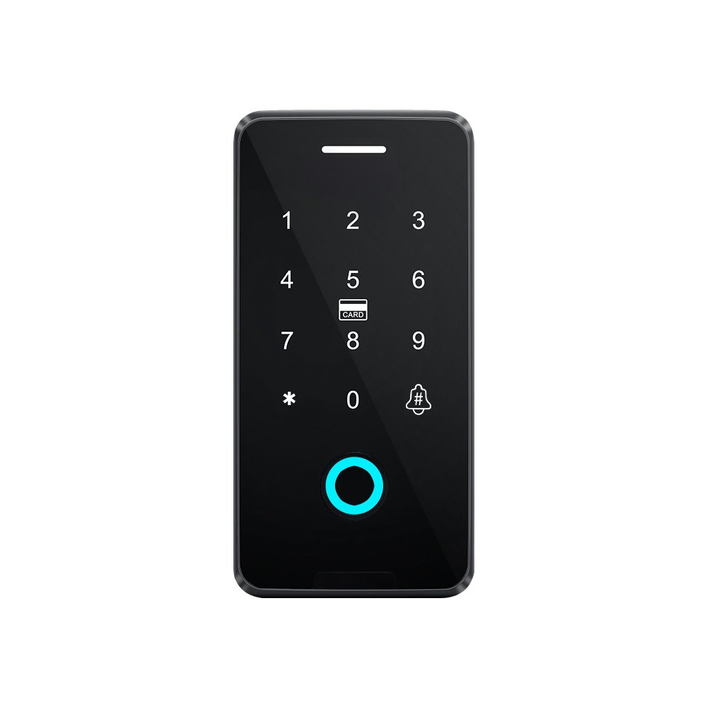 security biometric wifi tuya password card exterior fingerprint inteligente with access control system products