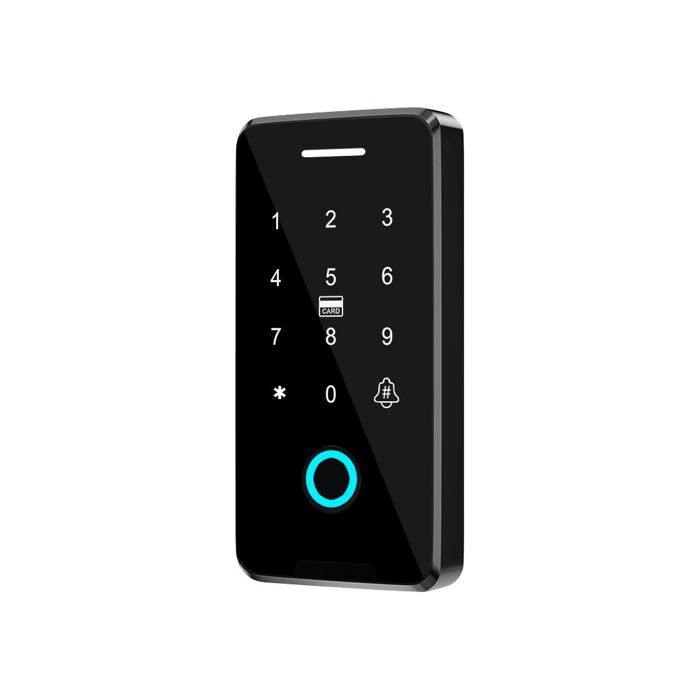 security biometric wifi tuya password card exterior fingerprint inteligente with access control system products