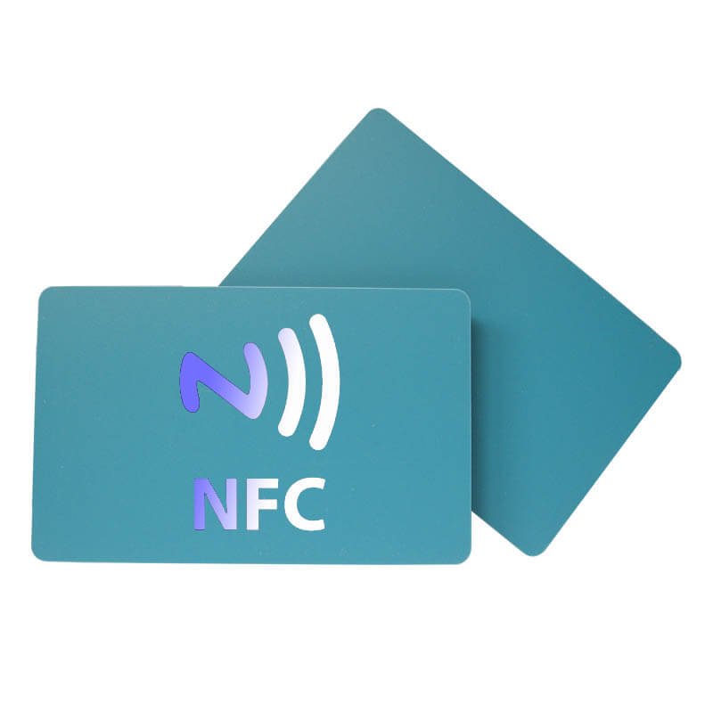 Custom printing contactless access control card 125KHz 13.56MHz nfc card wholesale blank plastic rfid nfc business cards