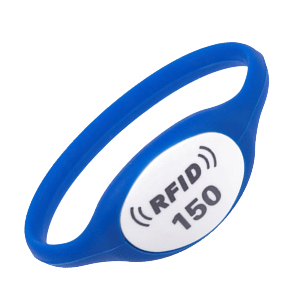 NFC Product Access Control Card Waterproof Silicone NFC Bracelet RFID Wristband