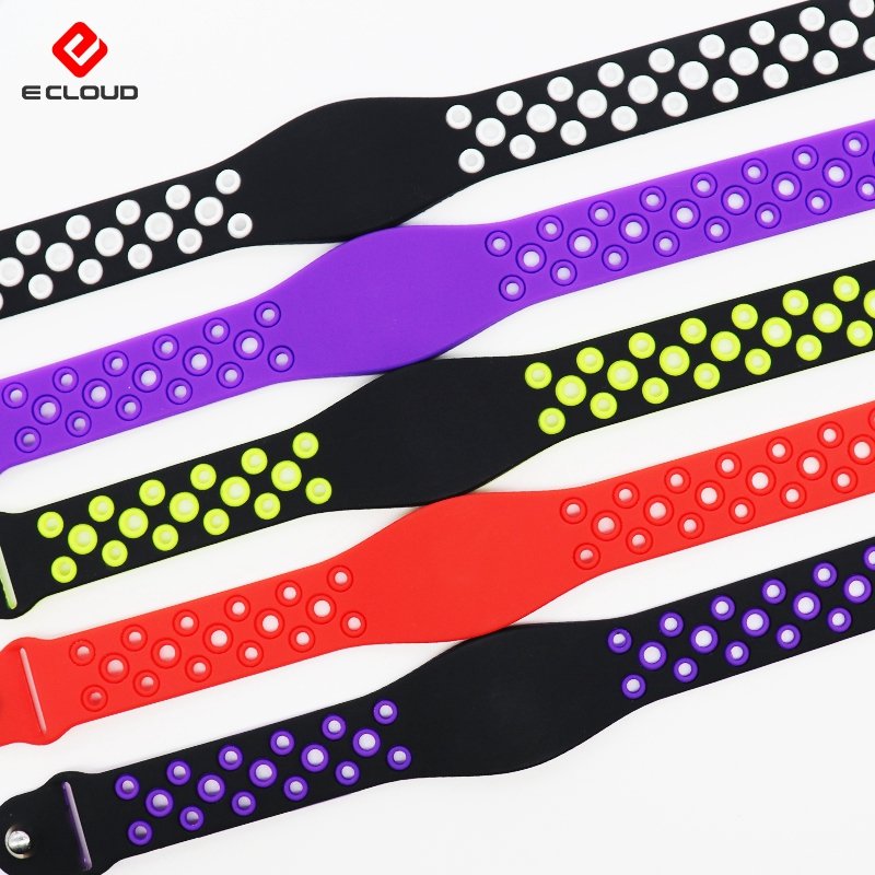 Customized 13.56 mhz RFID NFC Smart 213 215 216 Adjustable Silicone Wristband for Adult Children