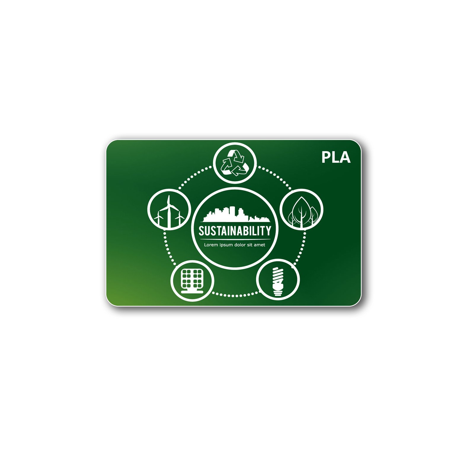 PLA review nfc card QR and NFC Card Instant Review Cards Easy Way to Increase Review Ntag213 chip