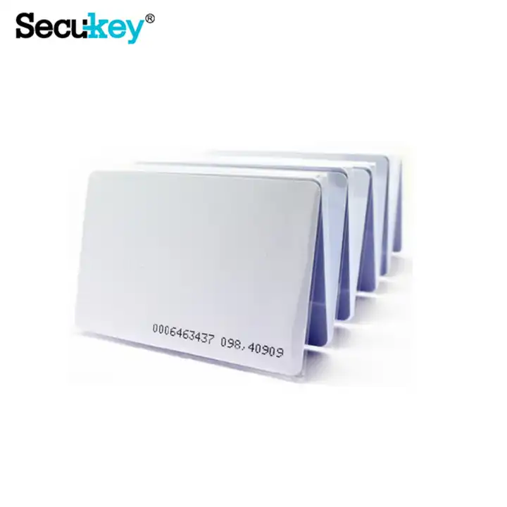 Classic access control products wholesale thin proximity RFID smart card with 125KHz frequency
