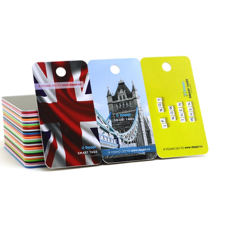 3 in 1 Combo Plastic Printing RFID NFC Membership Key Tags