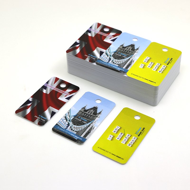 3 in 1 Combo Plastic Printing RFID NFC Membership Key Tags
