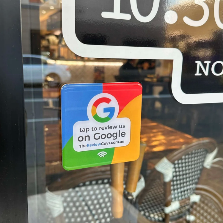 Custom Logo Printing 13.56MHz Plastic Programmable RFID Contactless Google Review NFC business review Card
