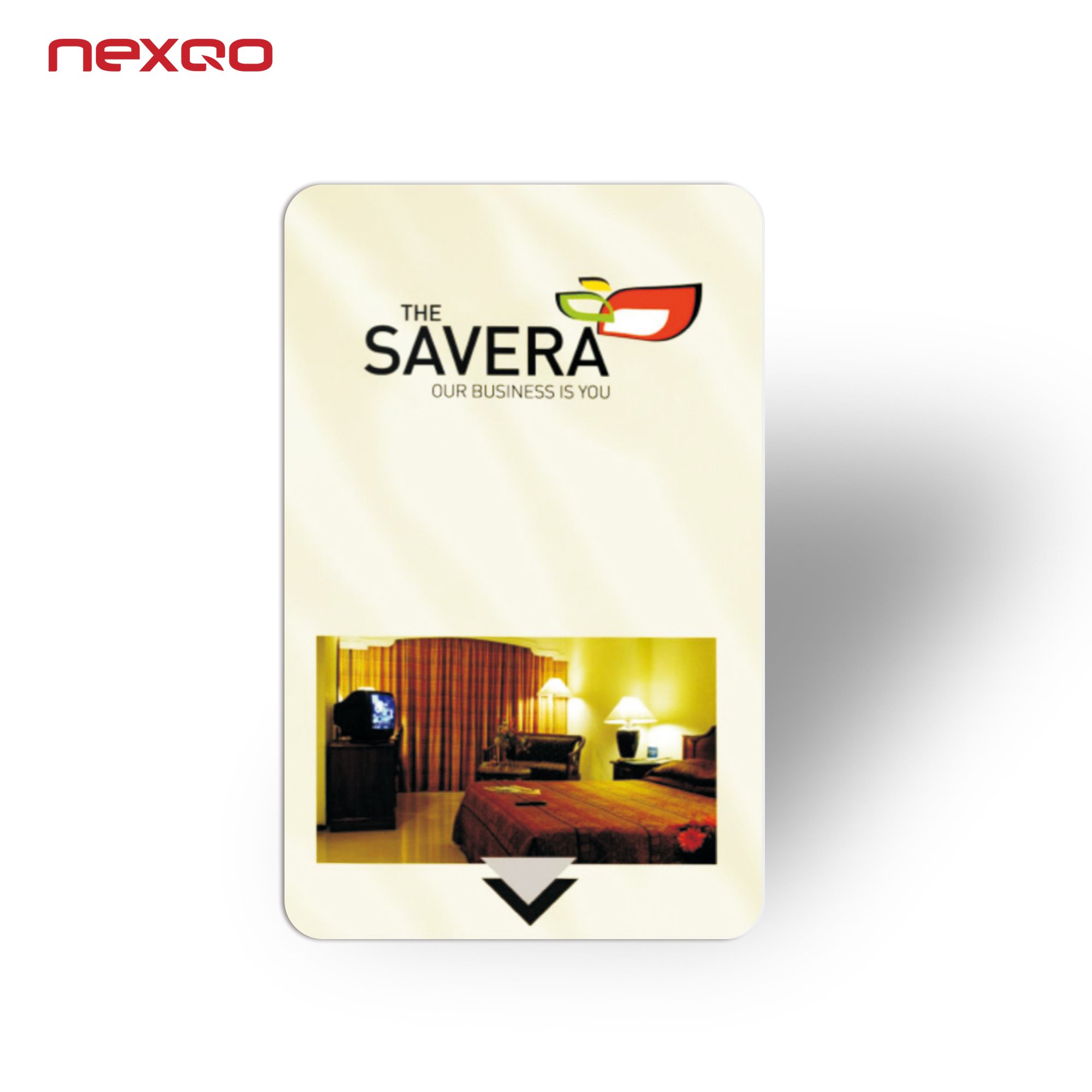 Access Control Key Card RFID Hotel Resort Card Eco-friendly NFC Business Card