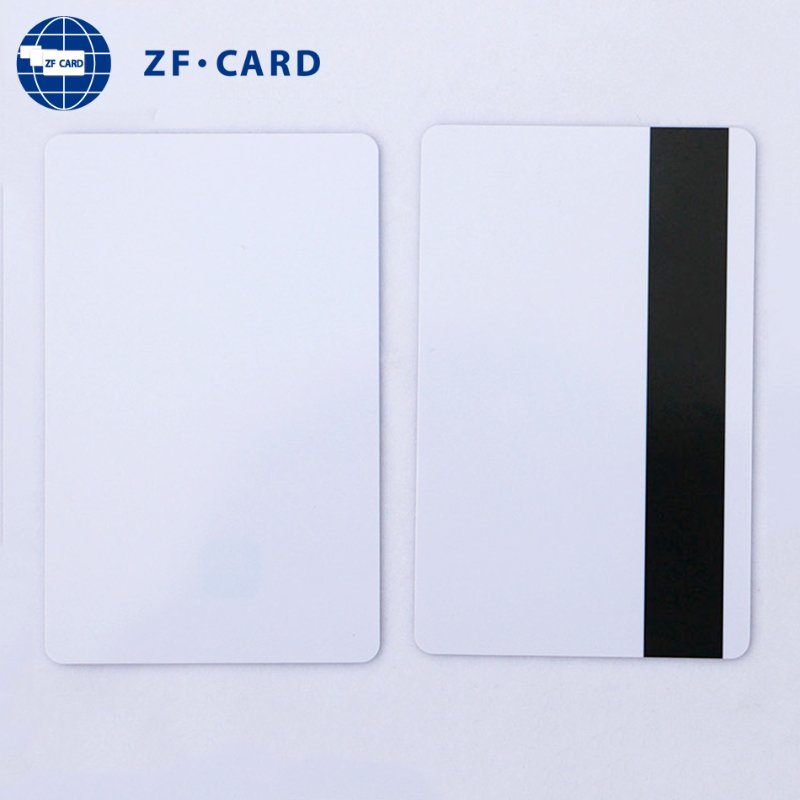 ICODE(R) SLI-X Access Control RFID White Card with Hi-co magnetic stripe