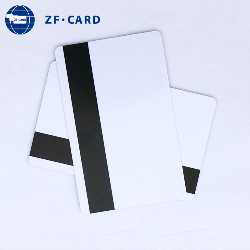 ICODE(R) SLI-X Access Control RFID White Card with Hi-co magnetic stripe