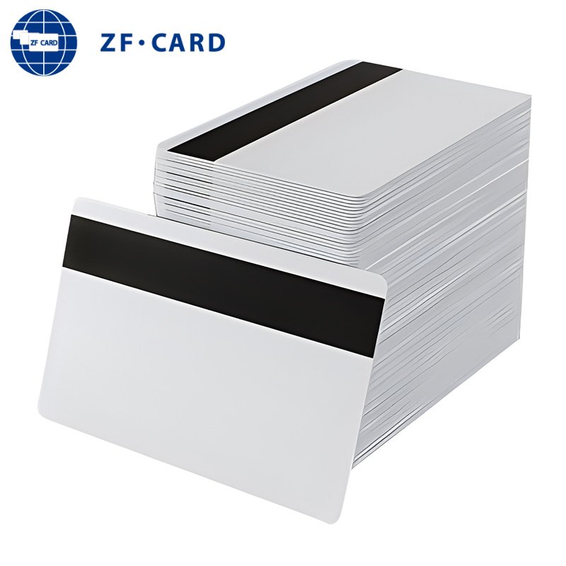 ICODE(R) SLI-X Access Control RFID White Card with Hi-co magnetic stripe