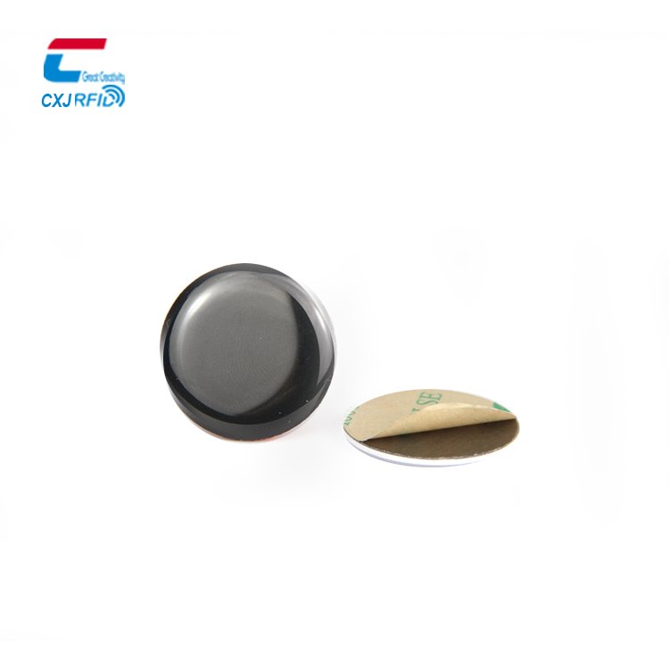 Custom Design 30/25mm Social Media Epoxy Phone NFC Tag Sticker