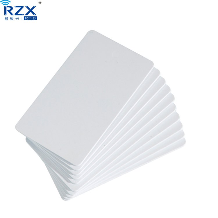Printable Smart Card NFC CR80 13.56Mhz NTAG213 144Byte Blank White PVC Card