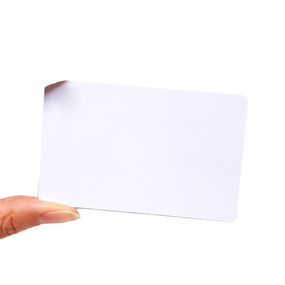 Printable Smart Card NFC CR80 13.56Mhz NTAG213 144Byte Blank White PVC Card