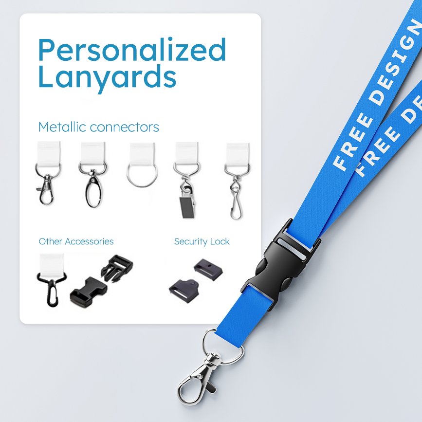 Wholesale Full Color Hole Smart Rfid Chip Event Badges Vip Pass Id Card With Lanyard Custom Size VIP Passes