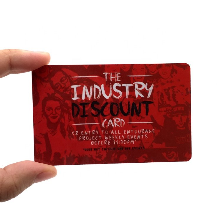 PVC RFID Chip Card 125Khz Print LOGO 13.56Mhz 860-960Mhz RFID Plastic Card