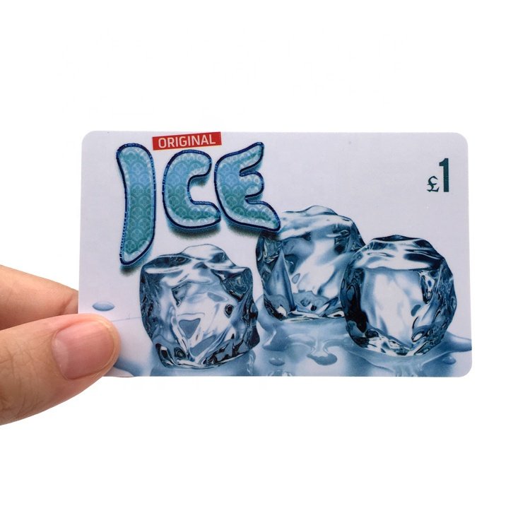PVC RFID Chip Card 125Khz Print LOGO 13.56Mhz 860-960Mhz RFID Plastic Card