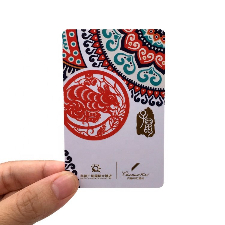 PVC RFID Chip Card 125Khz Print LOGO 13.56Mhz 860-960Mhz RFID Plastic Card