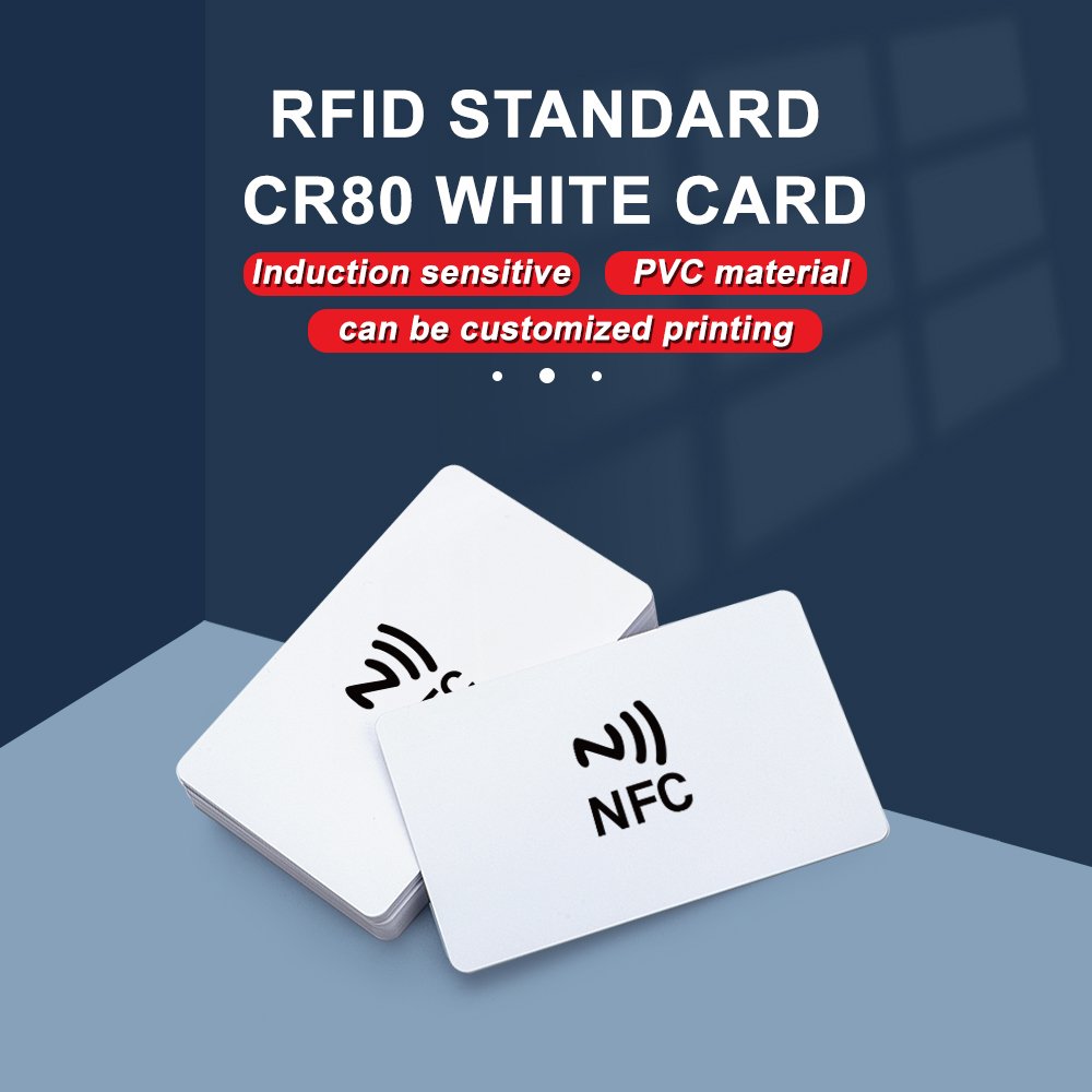 Smart NFC Access Control Cards 13.56mhz Ntag213/ntag215/ntag216 rfid card blank pvc cards with chip