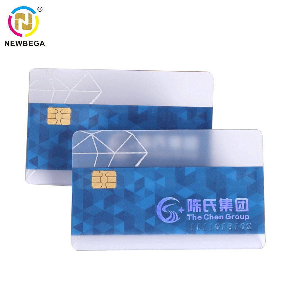 Custom PVC Plastic Blank ID Card cr80 Inkjet Printer Smart Card With Chip Medical Card