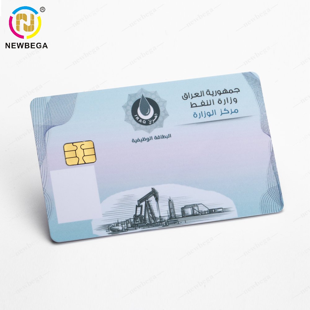 Custom PVC Plastic Blank ID Card cr80 Inkjet Printer Smart Card With Chip Medical Card