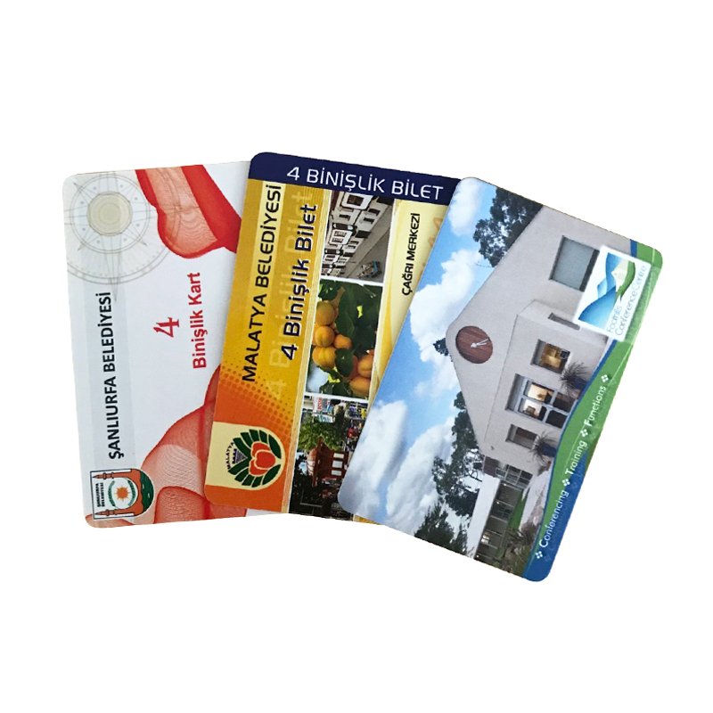 Customized Printing Passive 13.56MHz RFID Paper Ticket Card