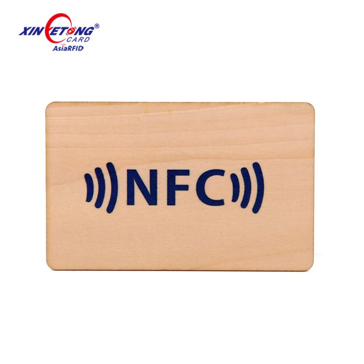 Free Sample High Quality Access Control Eco-friendly RFID Wooden Card