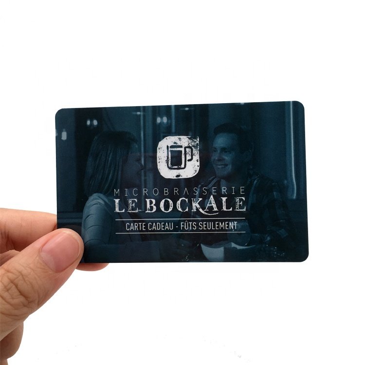 Customized Wholesale Smart Chip PVC RFID Plastic 13.56Mhz RFID Card