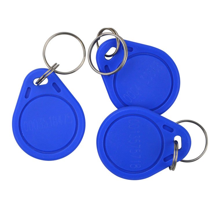 Hot Sale ID 125Khz ABS Waterproof Key Card Keychain Keyfob RFID Tag For Access Control