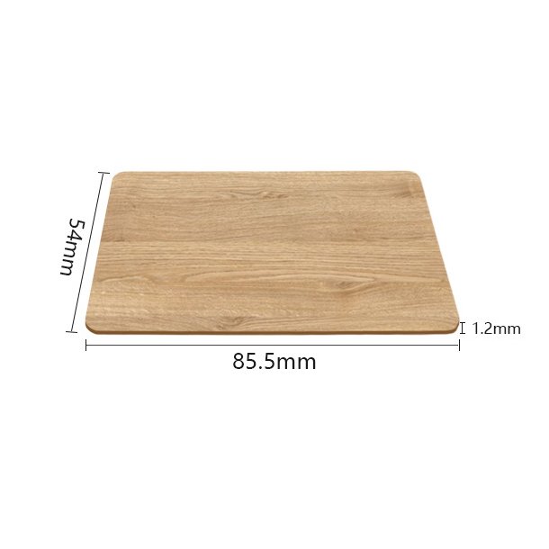 Laser printing custom RFID wooden access control card NFC smart soft card wood card