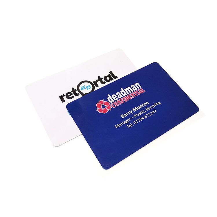 T5577 Chip RFID Blocking Card Programmable PVC Access Control System with NFC Communication 13.56MHz Frequency Waterproof