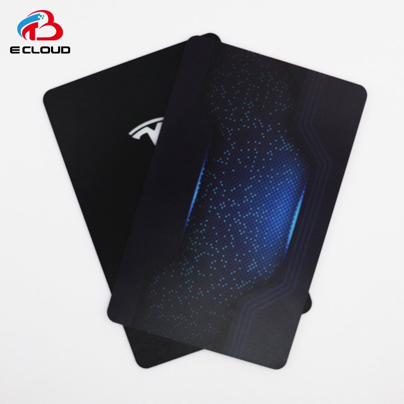 RFID PVC Custom Flash Led Business Card NFC 13.56Mhz Access Control Smart Hotel Key Card