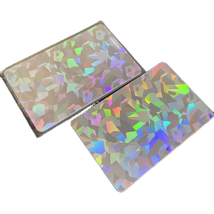 Holographic 888 Bytes PVC Printable 215 216 Virtual Nfc Smart Cards Blank