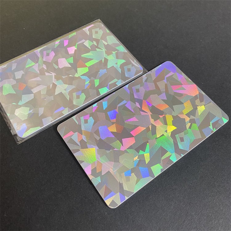 Holographic 888 Bytes PVC Printable 215 216 Virtual Nfc Smart Cards Blank