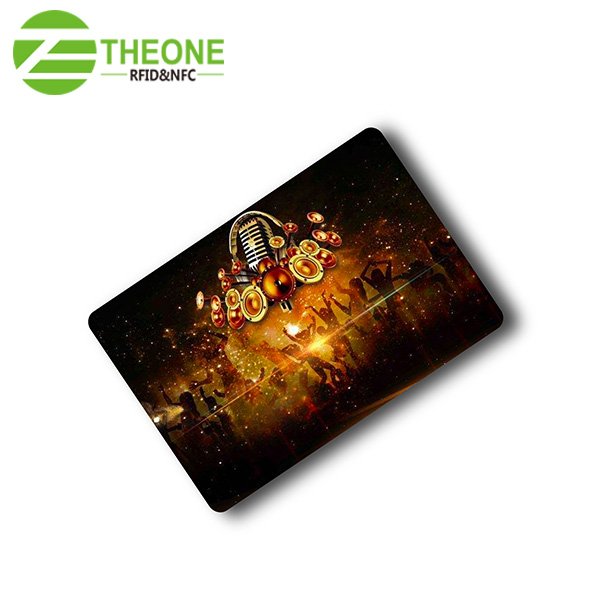 Customized printing 13.56Mhz programmable nfc ticket event rfid payment card
