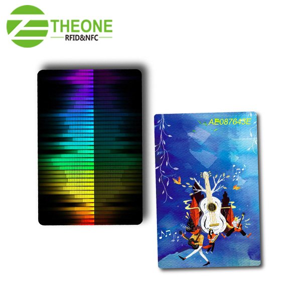Customized printing 13.56Mhz programmable nfc ticket event rfid payment card
