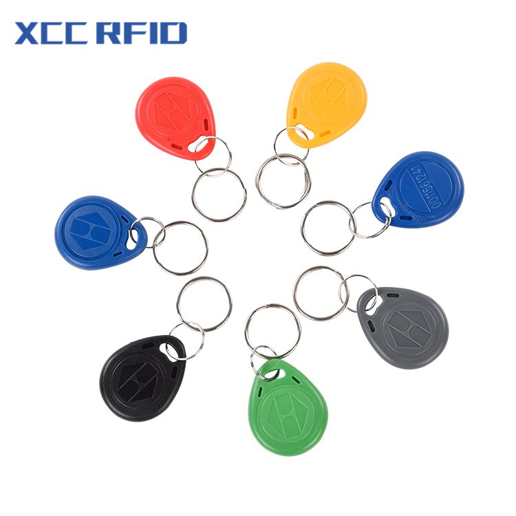 125 khz RFID Proximity Key Fob/ RFID T5577 Temic Keyfob for Acces Control