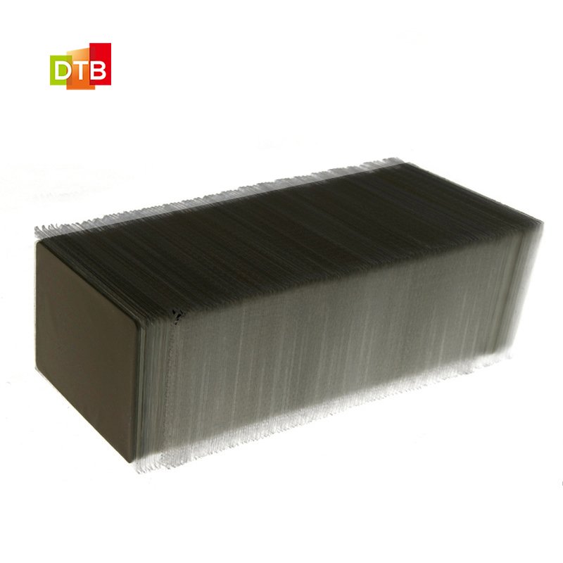 Custom Printable NFC Black Card Ntag213/Ntag215/Ntag216 ic Card Rewritable Matte Black Blank RFID Smart Card