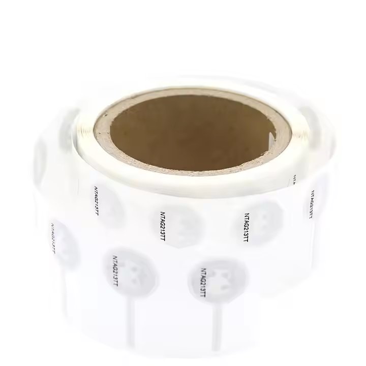 Wholesale 13.56MHz PVC RFID NFC Tamper Proof Tag Sticker Label N213 TT Chip Anti-Transfer Anti-Fake Access Control Card Wine