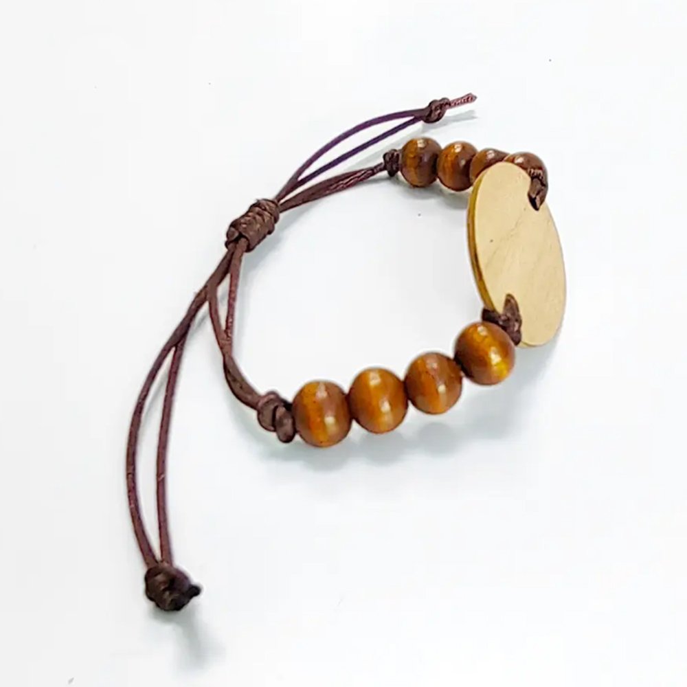 Access Control RFID Wooden Card wood Bracelet NFC recycle RPET Fabric wristband for payment hotels members