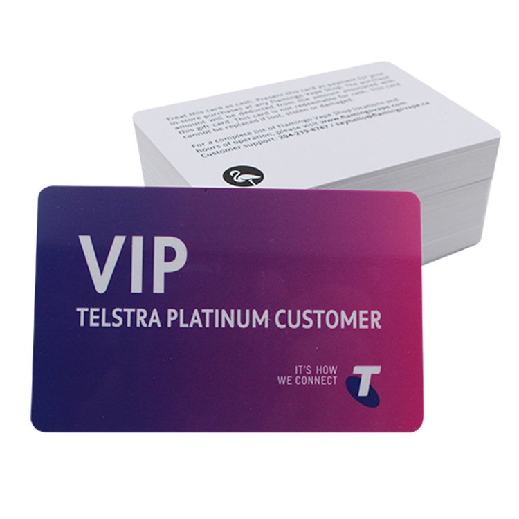 Fast Delivery Cheap Price CMYK Printing Plastic PVC Membership VIP Card
