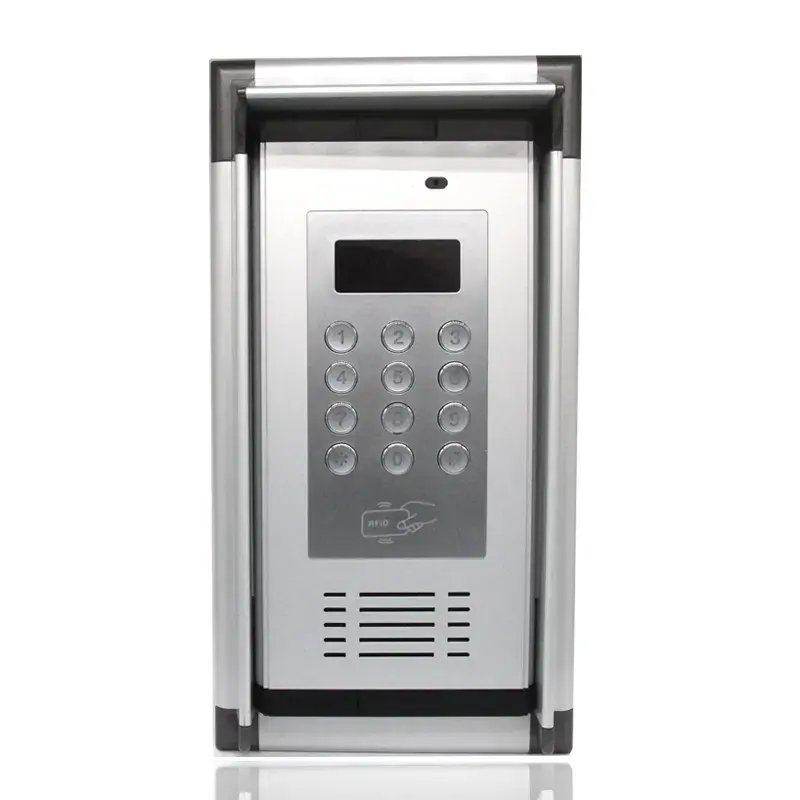 RFID card RainproofHood Optional K6 System Smart GSM Access Control Wireless Apartment Intercom Gate opener