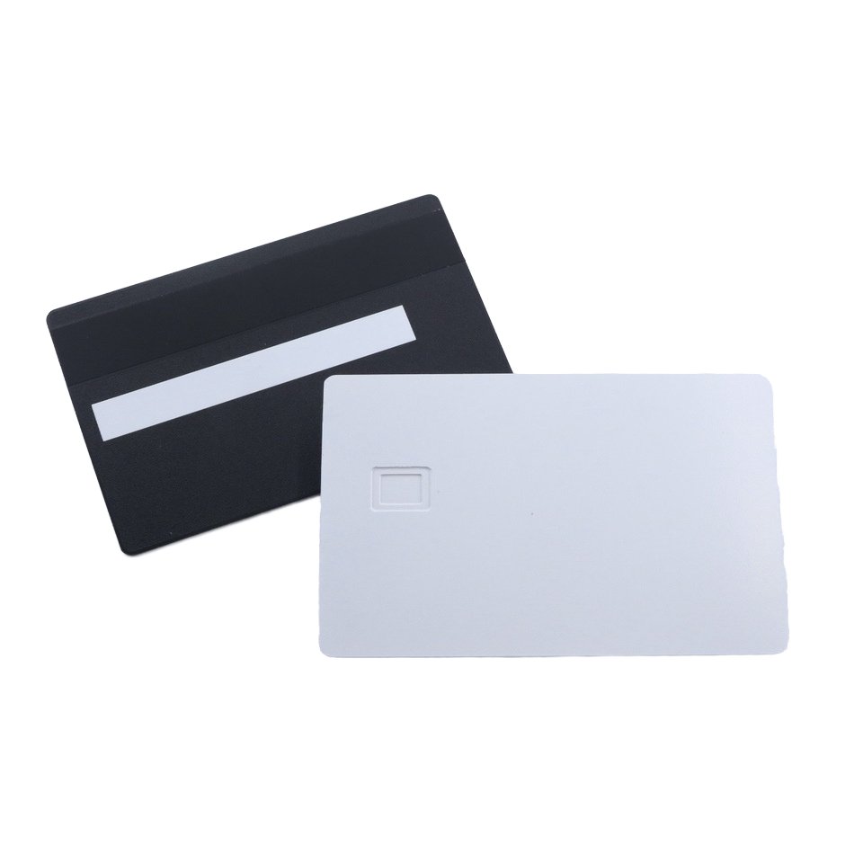 Personalized Custom 85mm*54mm Matte Black Gold Metal Credit Card NFC RFID Business Card with Signature strip