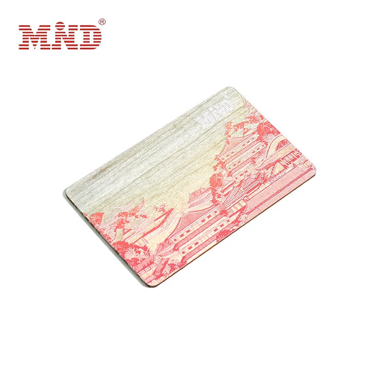 Luxurious Customized 13.56Mhz RFID PVC/Paper/Wood Access Control Key Card