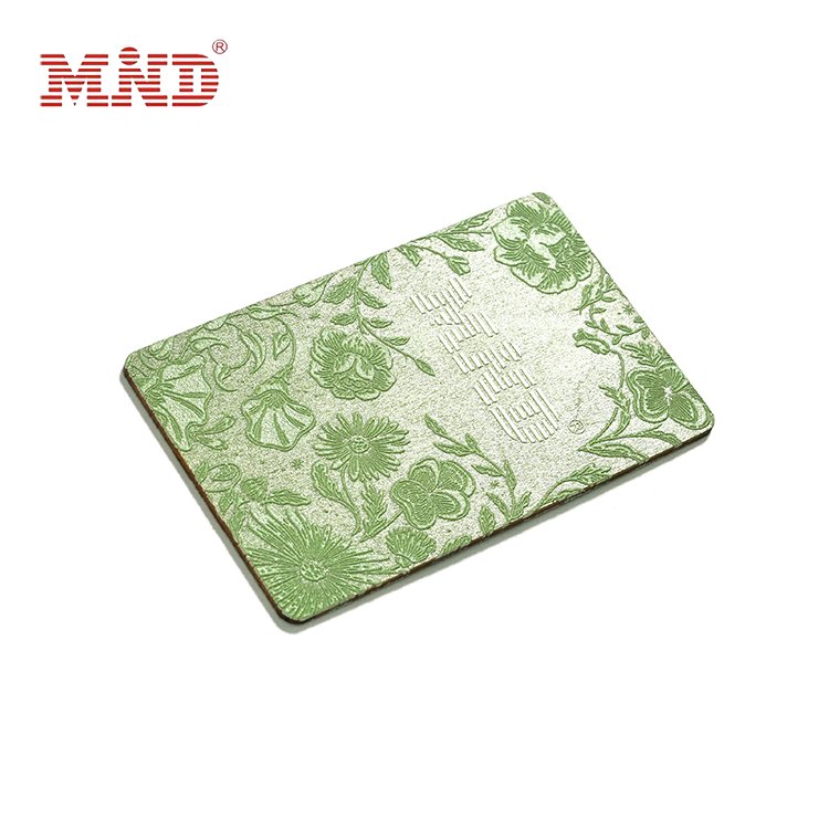 Luxurious Customized 13.56Mhz RFID PVC/Paper/Wood Access Control Key Card