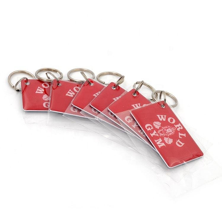 Access Control Pvc Business Nfc 13.56Mzh Epoxy RFID Bus Key Tag Smart Card RFID Tag Printing Logo Epoxy card