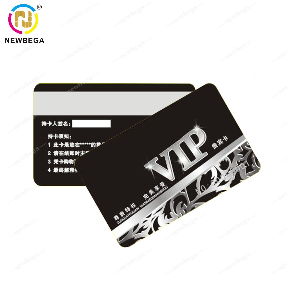 Smart Digital plastic Rfid vip Business cards Pvc Matte Black Nfc Card